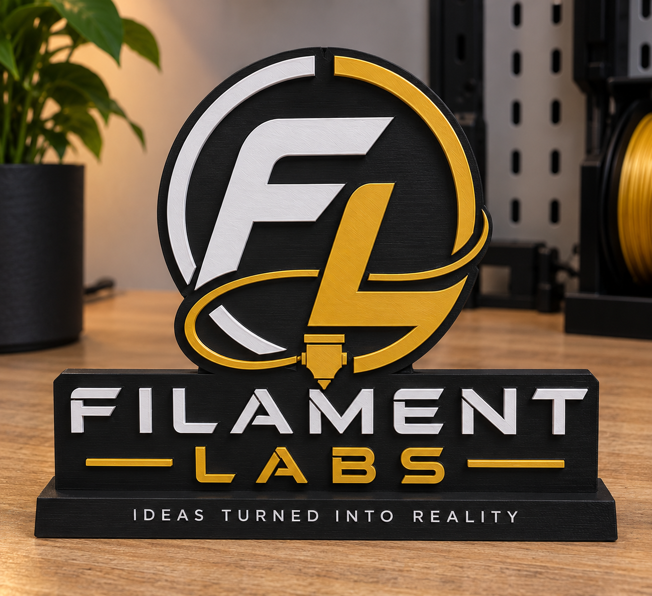 Filament Labs 3D printed signage